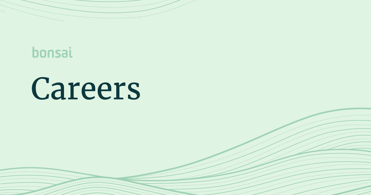 Careers Bonsai Fully Managed Elasticsearch and OpenSearch